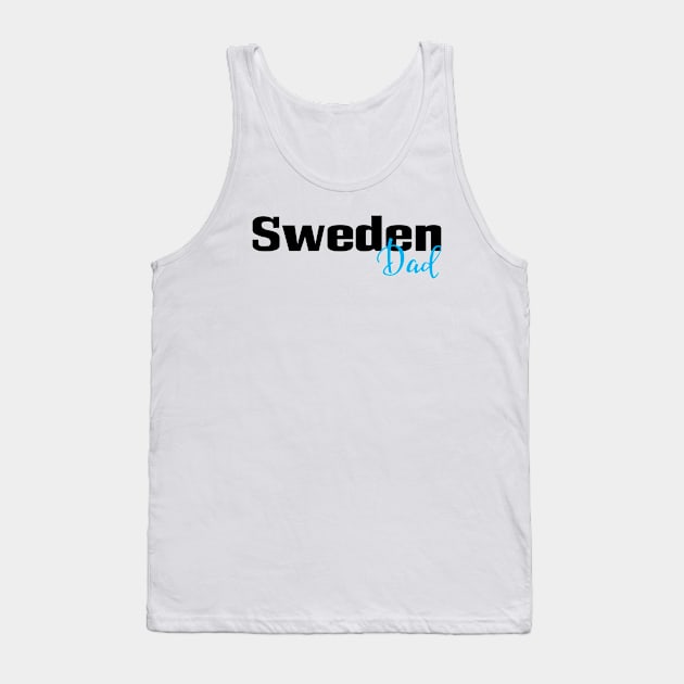 Sweden Dad Tank Top by ProjectX23 Orange